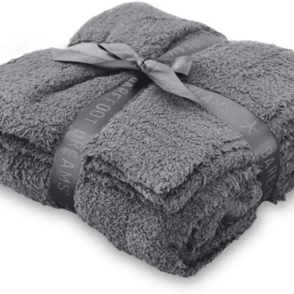 Barefoot Dreams® CozyChic® Throw, Graphite, 54"x72"