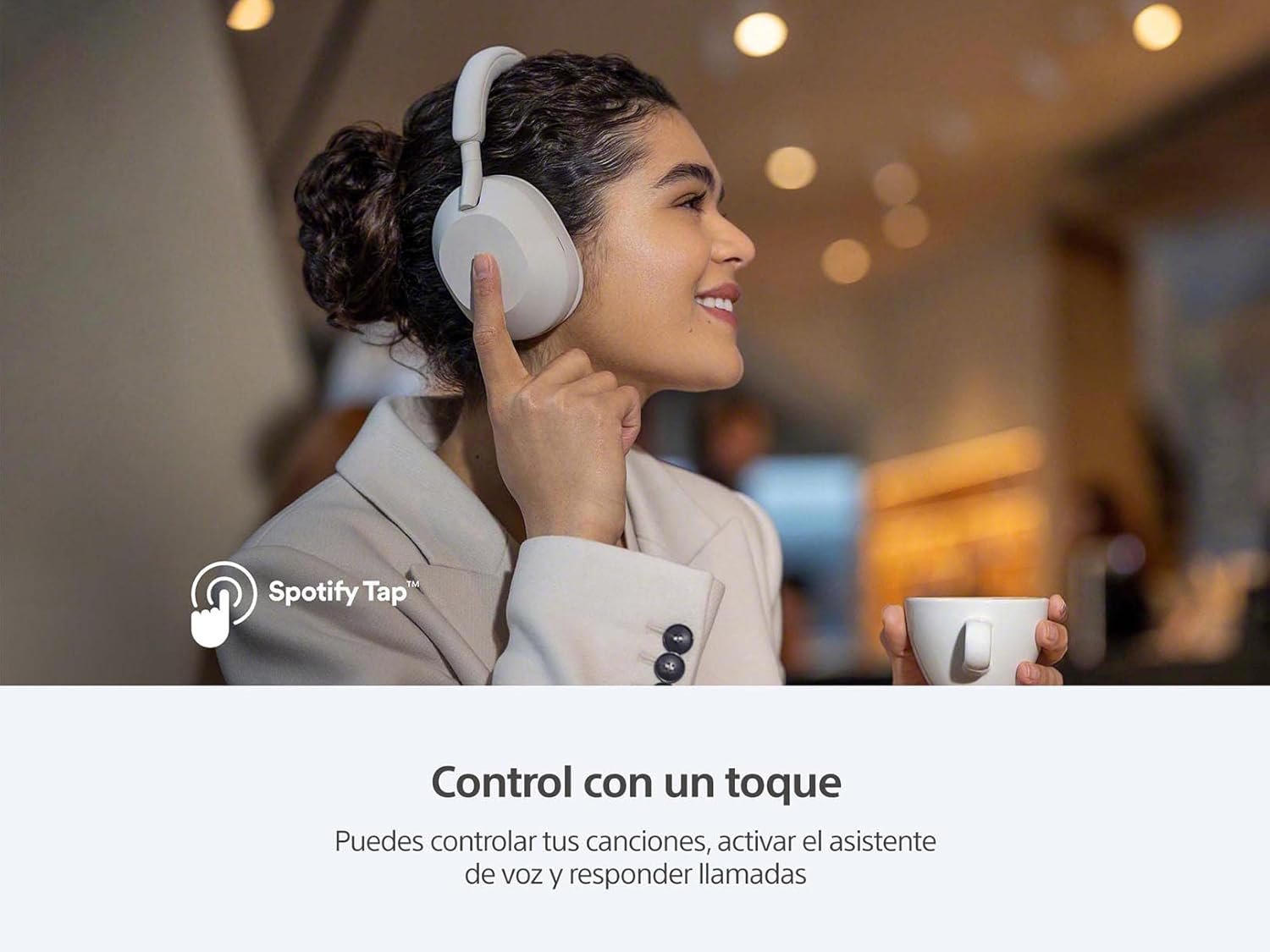 Sony WH-1000XM5 Noise Canceling Wireless Headphones - 30hr Battery Life - Over-Ear Style - Optimized for Alexa and Google Assistant - Built-in mic for Calls - Black - International Version No Warranty - Image 5