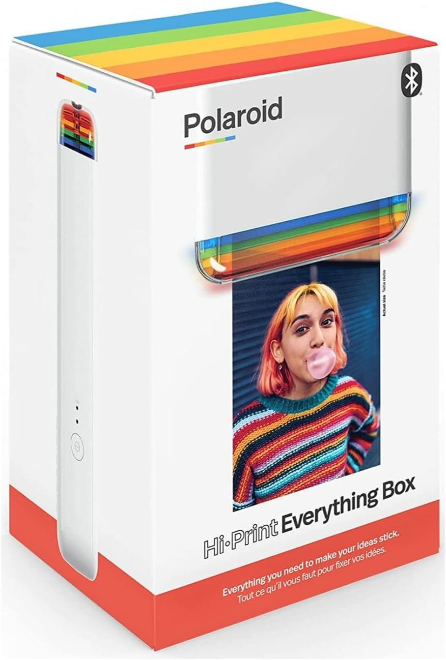 Polaroid Hi-Print - Bluetooth Pocket Photo Printer + Paper Double Pack Bundle (40 Sheets) - Image 4