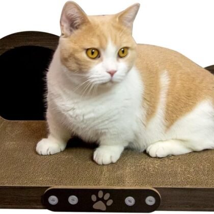Cat Scratcher Couch Cat Scratching Bed Large Cat Scratcher Bed Cat Lounge Bed Scratching Pad for Indoor Cats