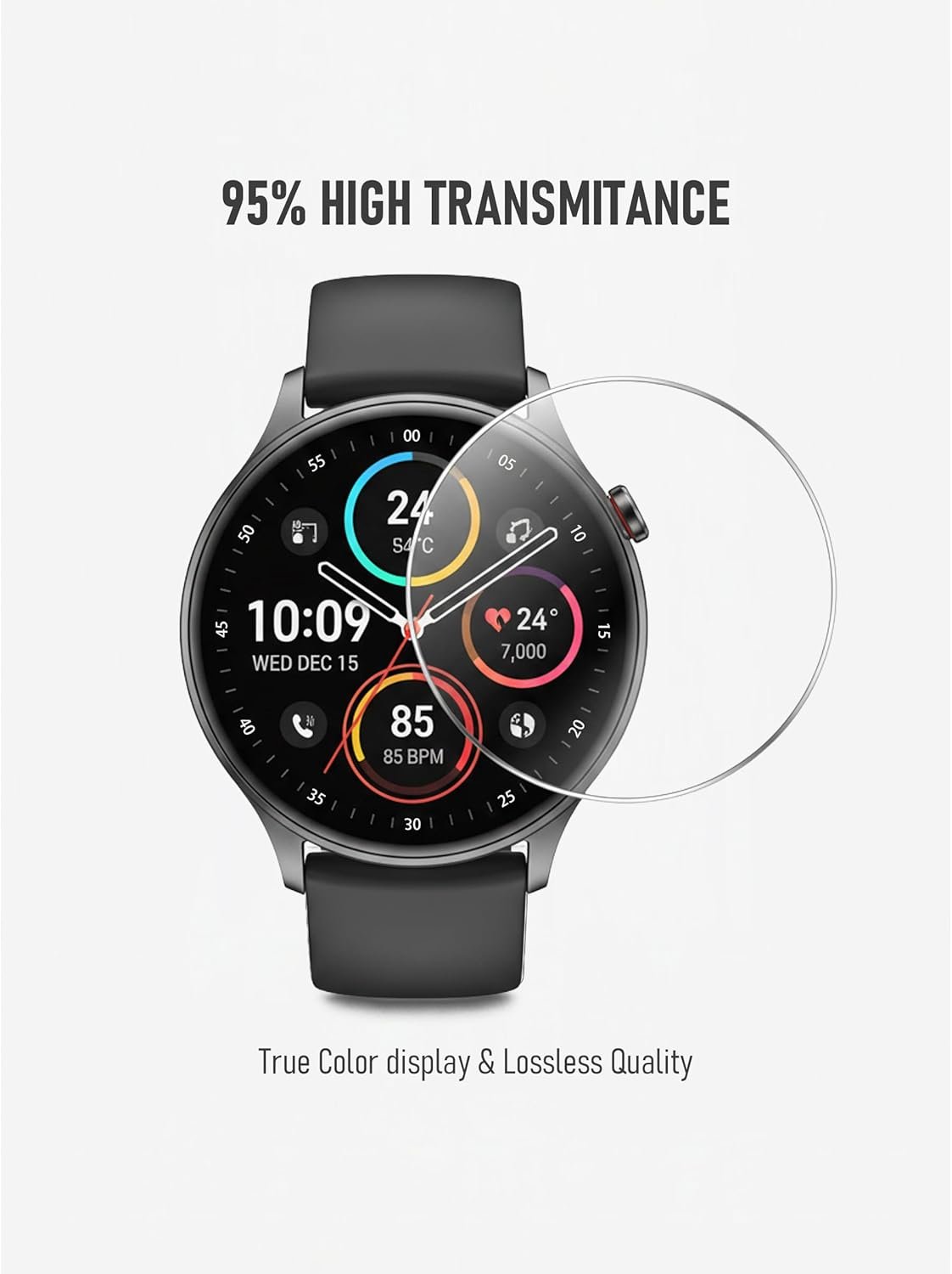 [4+4 Pack Screen Protector for Garmin Approach S12 GPS Golf with Silicone Anti-dust Plugs, 9H Tempered Glass Protection Kit in Reusable Storage Case, Anti-Scratch,Bubble-Free,Easy Installation - Image 6