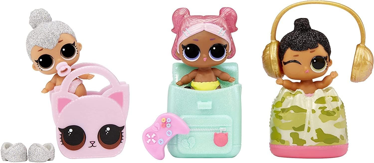 LOL Surprise Glitter Color Change Lil Sis with 5 Surprises- Collectible Doll Including Sparkly Fashion Accessories, Holiday Toy, Great Gift for Kids Girls Ages 4 5 6+ Years Old - Image 4