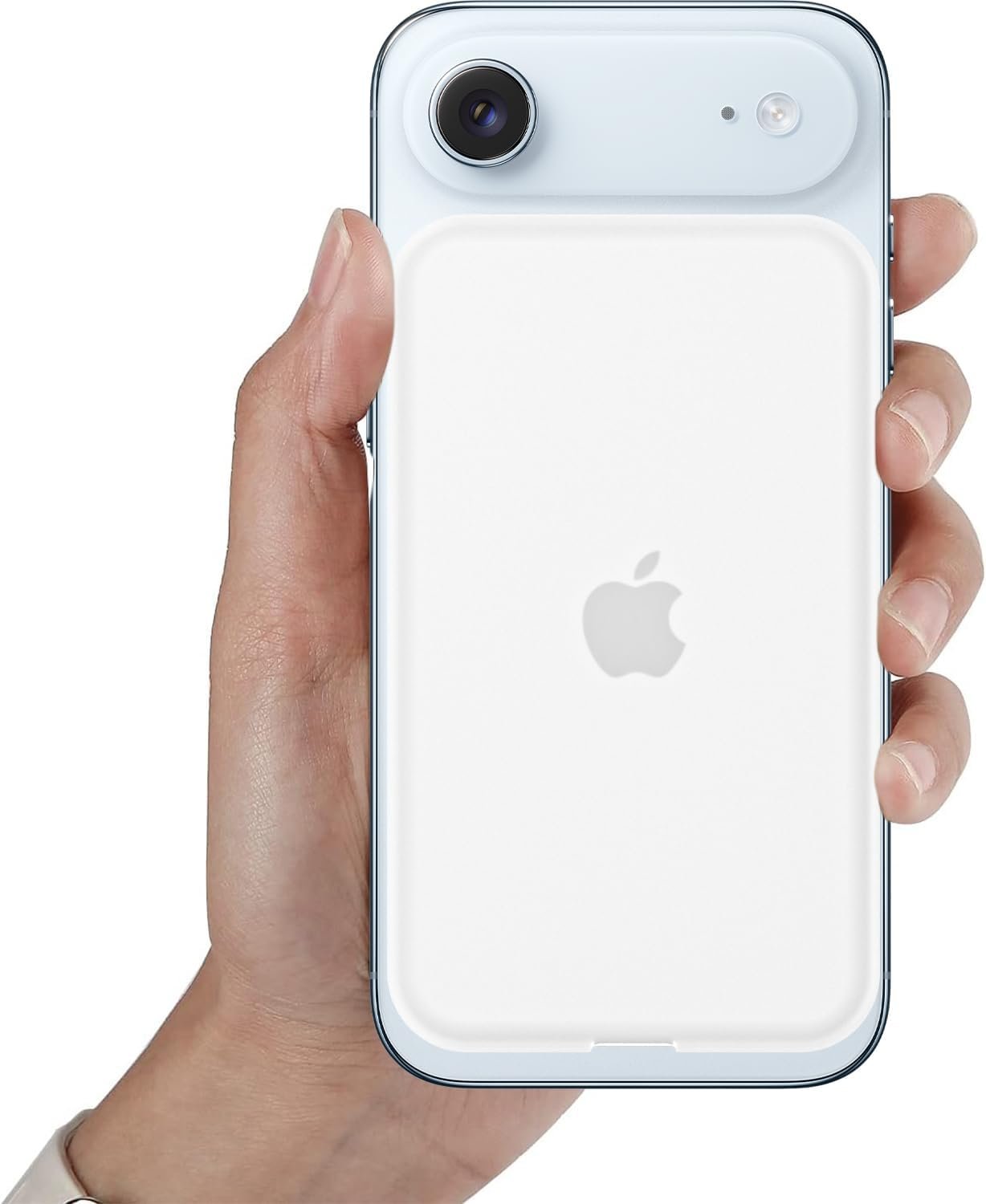 oakxco Silicone Case Compatible with iPhone Air Magsafe Battery Pack, Ultra Thin Slim Cover for 17 Air Battery Pack, TPU Rubber Scratch & Shatter Resistant Cover, Matte Clear - Image 8