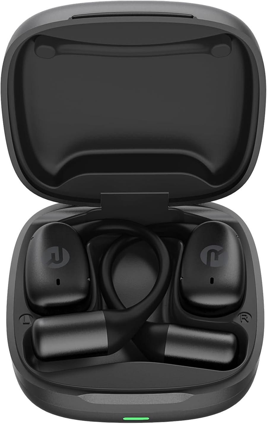 Raycon Essential Open Earbuds – True Wireless Open Ear Bluetooth 6.0 Headphones, Ultra-Lightweight, Comfort Hook Design, IPX4 Water Resistant, 36 Hours of Battery Life (Black) - Image 2