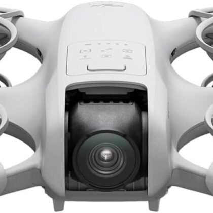 DJI Neo, Mini Drone with 4K UHD Camera for Adults, 135g Self Flying Drone that Follows You, Palm Takeoff, Subject Tracking, QuickShots, Stabilized Video, Built-In Propeller Guard (Controller-Free)