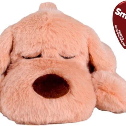 Snuggle Puppy Original Dog Toy for Small Breeds - Heartbeat Puppy for Dogs - Pet Anxiety Relief and Calming Aid - Comfort Dog Toys for Behavioral Training. Heat Pack not Included