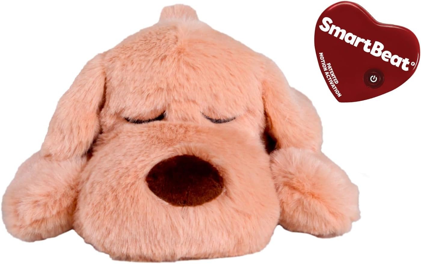 Snuggle Puppy Original Dog Toy for Small Breeds - Heartbeat Puppy for Dogs - Pet Anxiety Relief and Calming Aid - Comfort Dog Toys for Behavioral Training. Heat Pack not Included
