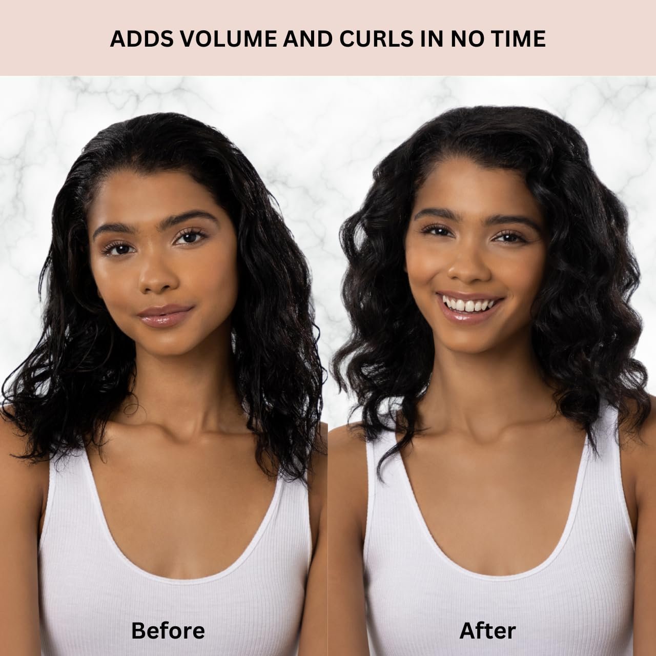 Kitsch Satin Pillow Rollers -Heatless Hair Curler, Hair Rollers, Heatless Curls Overnight, Flexible Curling Rods for Long &Short Hairs, Flexi Rod Curlers to Sleep in, Overnight Blowout Rods-6pc Marble - Image 8