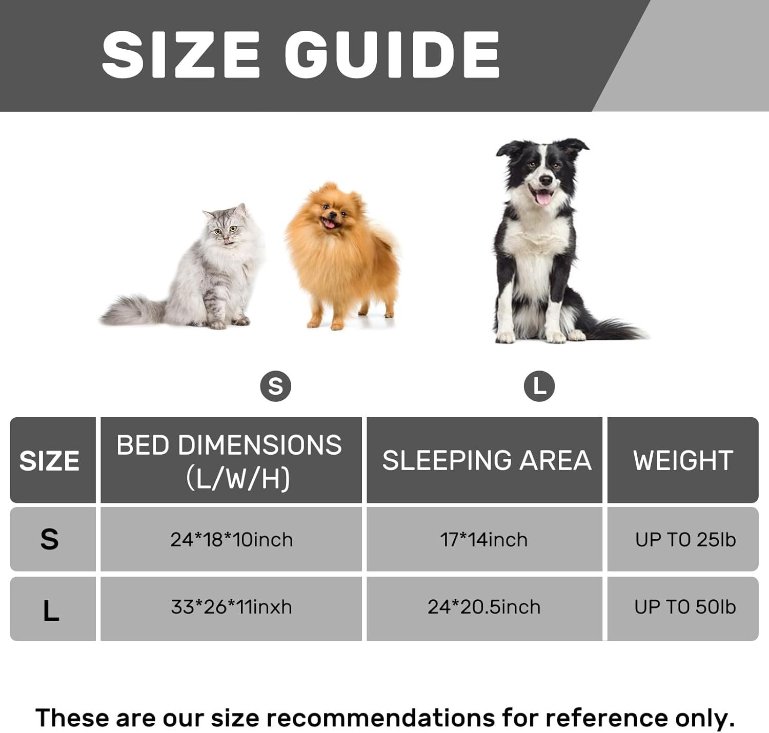 Hollypet Fluffy Plush Dog Cat Pet Couch Soft Calming Sofa Bed for Medium Small Cats and Dogs, Gray - Image 9