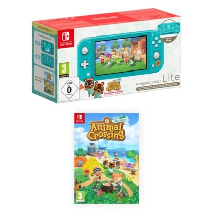 NINTENDO Switch Lite Animal Crossing: New Horizons Timmy & Tommy Aloha Edition Portable game console 14 cm (5.5")