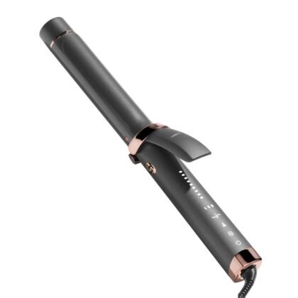 T3 Curl ID 1.25" Digital Ceramic Curling Iron with Smart Touch Interface & Interactive HeatID Technology for Automatic Heat Setting Personalization - Shiny Smooth Curls that Last