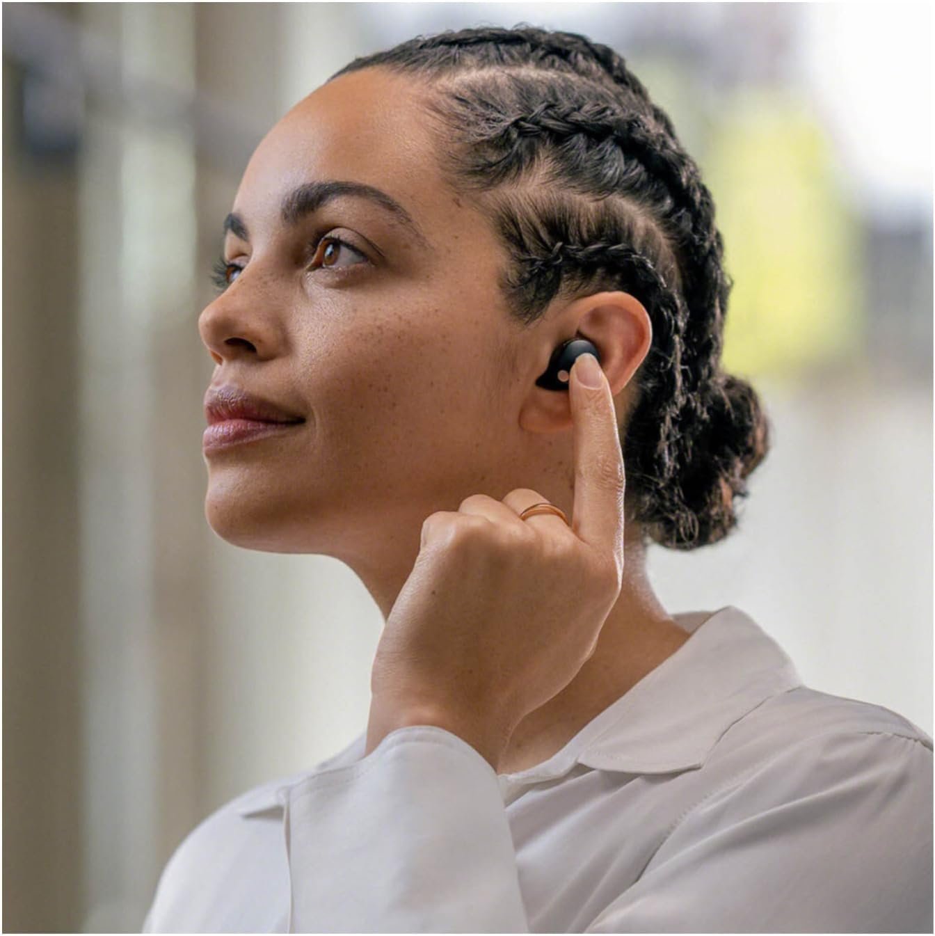 Sony WF-1000XM5 Truly Wireless Noise Canceling Earbuds (Black) Bundle with Bluetooth Audio Transmitter (2 Items) - Image 5