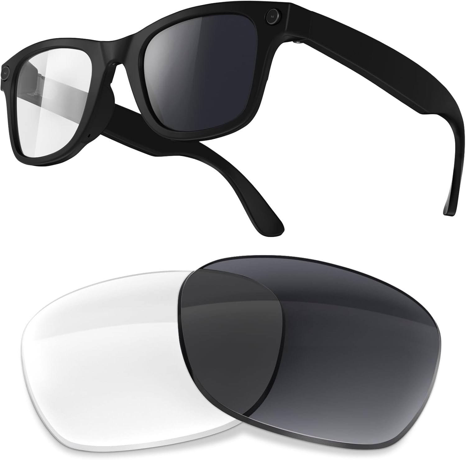 Replacement Lenses Compatible with Ray-Ban Meta Wayfarer RW4006 (50MM) Smart Glasses