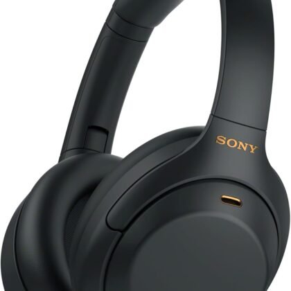 Sony WH-1000XM4 Wireless Premium Noise Canceling Overhead Headphones with Mic for Phone-Call and Alexa Voice Control, Black WH1000XM4