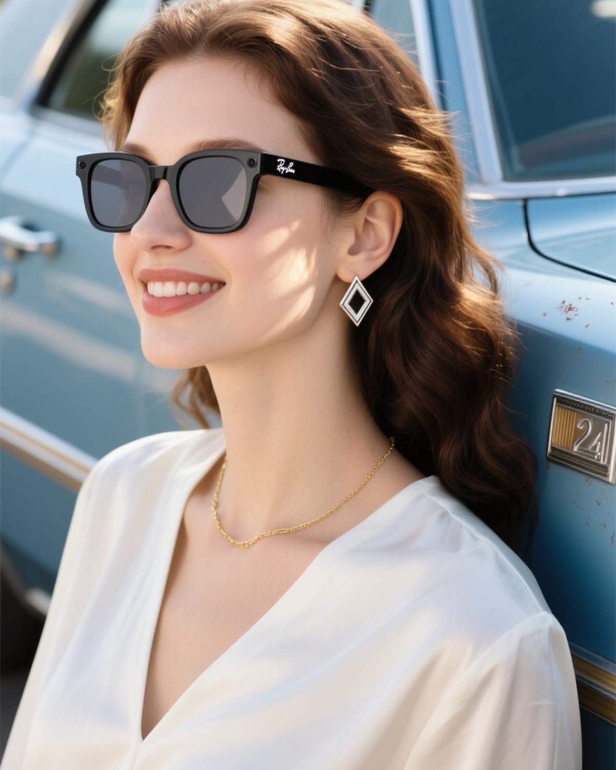 Replacement Polarized Lenses for Ray-Ban Meta Wayfarer RW4008 & Gen 2 RW4012 Large (53-22), Smart Glasses Lenses Men Women - Image 6