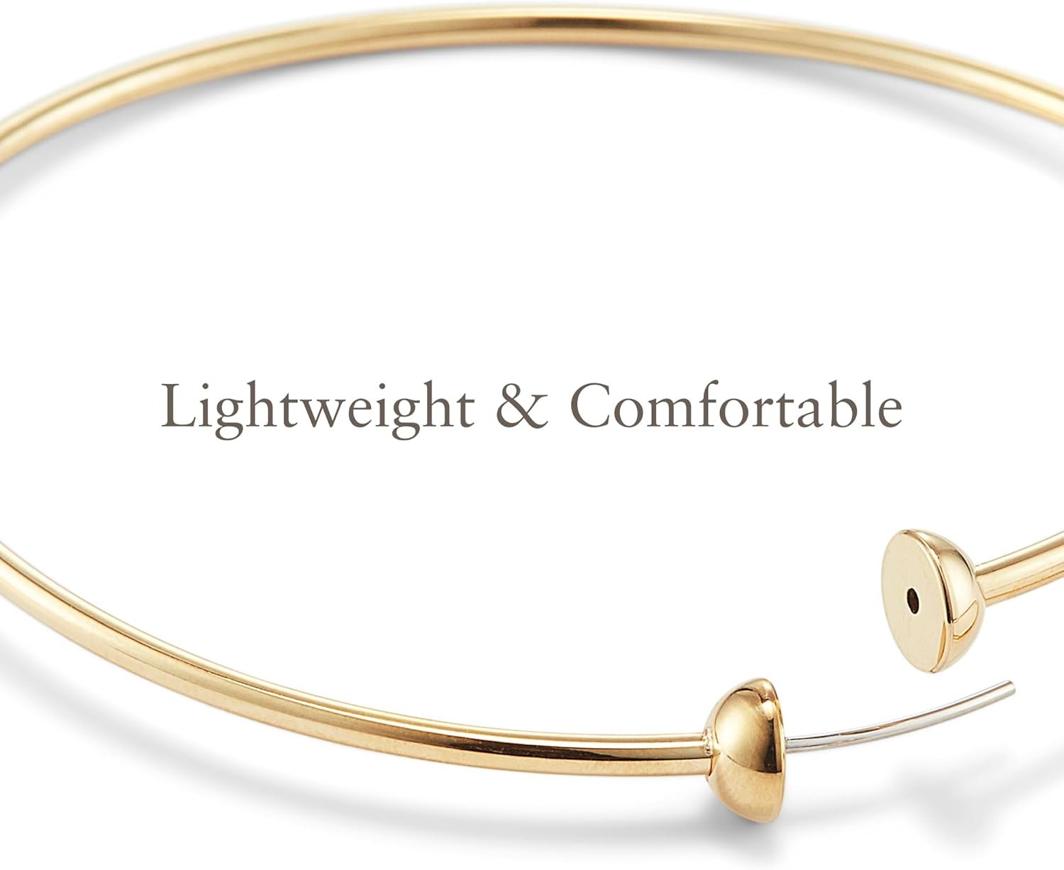 JENNY BIRD Icon Hoop Earrings - Medium - Image 5