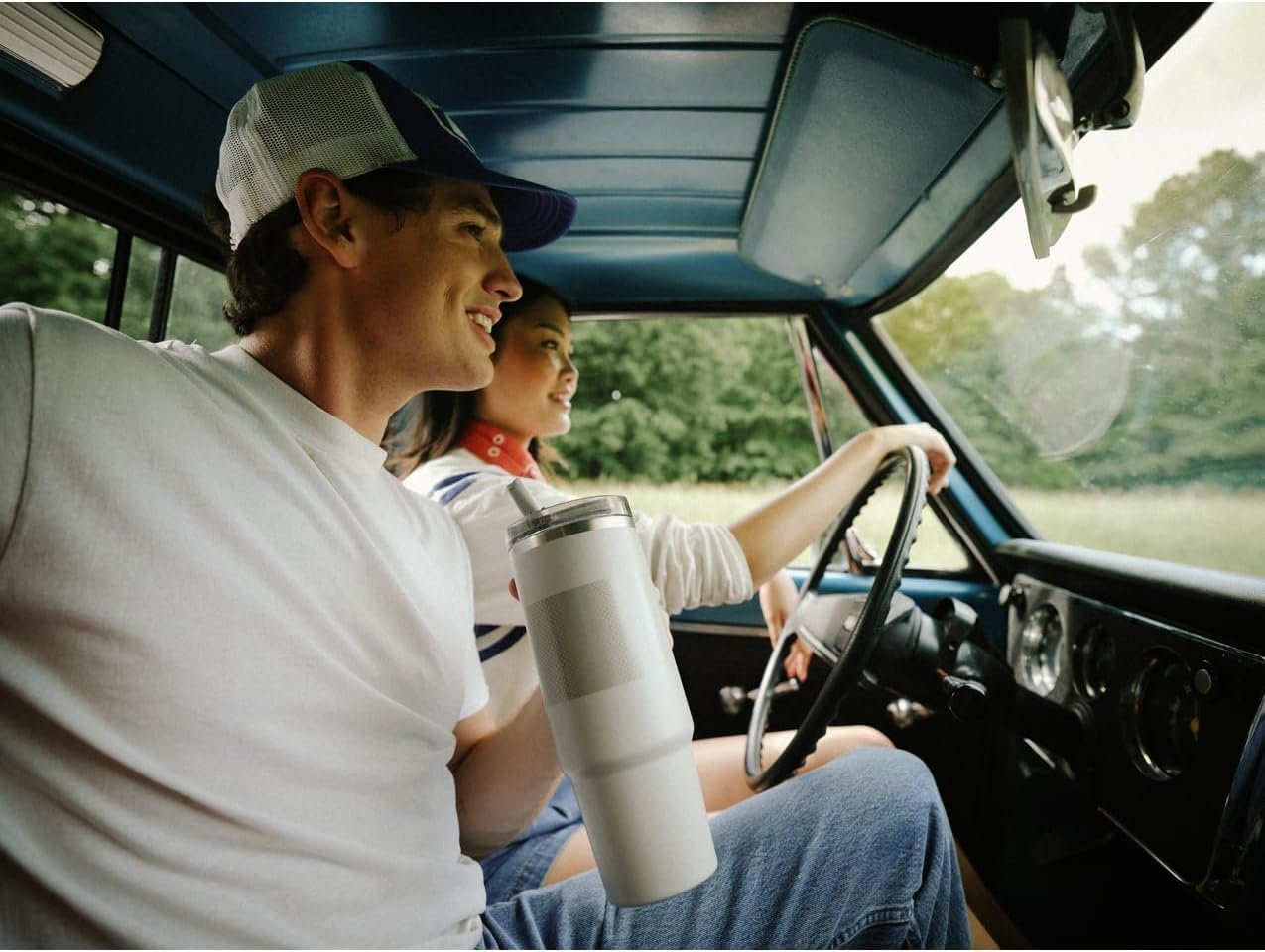 STANLEY Quencher ProTour Flip Straw Tumbler with Leakproof Lid | Built-In Straw & Handle | Cupholder Compatible for Travel | Insulated Stainless Steel Cup | BPA-Free - Image 9