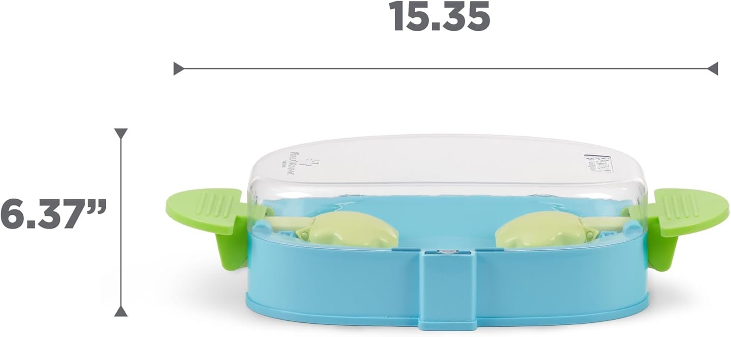 Outward Hound Nina Ottosson Paw N' Play Interactive Dog Treat Puzzle, Level 2 Intermediate Dog Enrichment Dog Toy, Blue, Small - Image 8