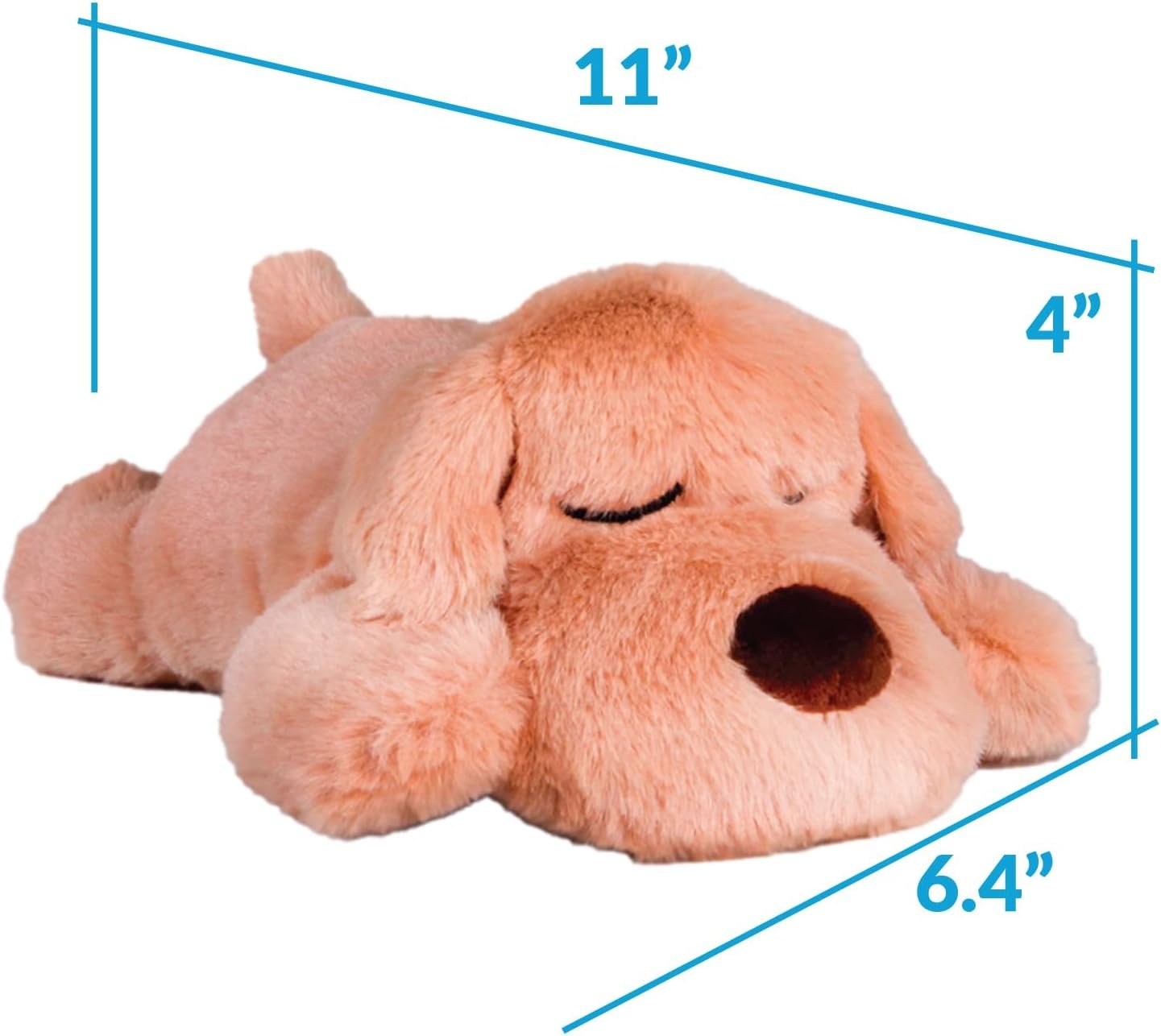 Snuggle Puppy Original Dog Toy for Small Breeds - Heartbeat Puppy for Dogs - Pet Anxiety Relief and Calming Aid - Comfort Dog Toys for Behavioral Training. Heat Pack not Included - Image 2