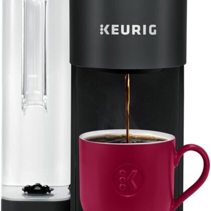 Keurig K-Supreme Single Serve K-Cup Pod Coffee Maker, MultiStream Technology, 4 Brew Sizes, 66oz Dual-Position Removable Reservoir, Black