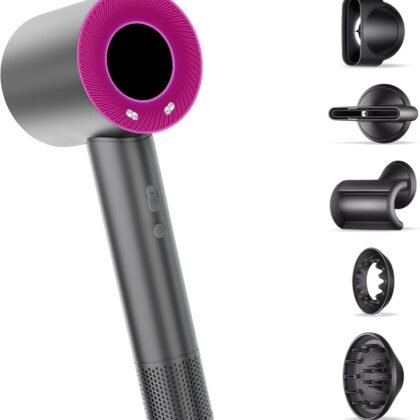 Super Hair Dryer with Powerful Digital Motor for Fast Drying