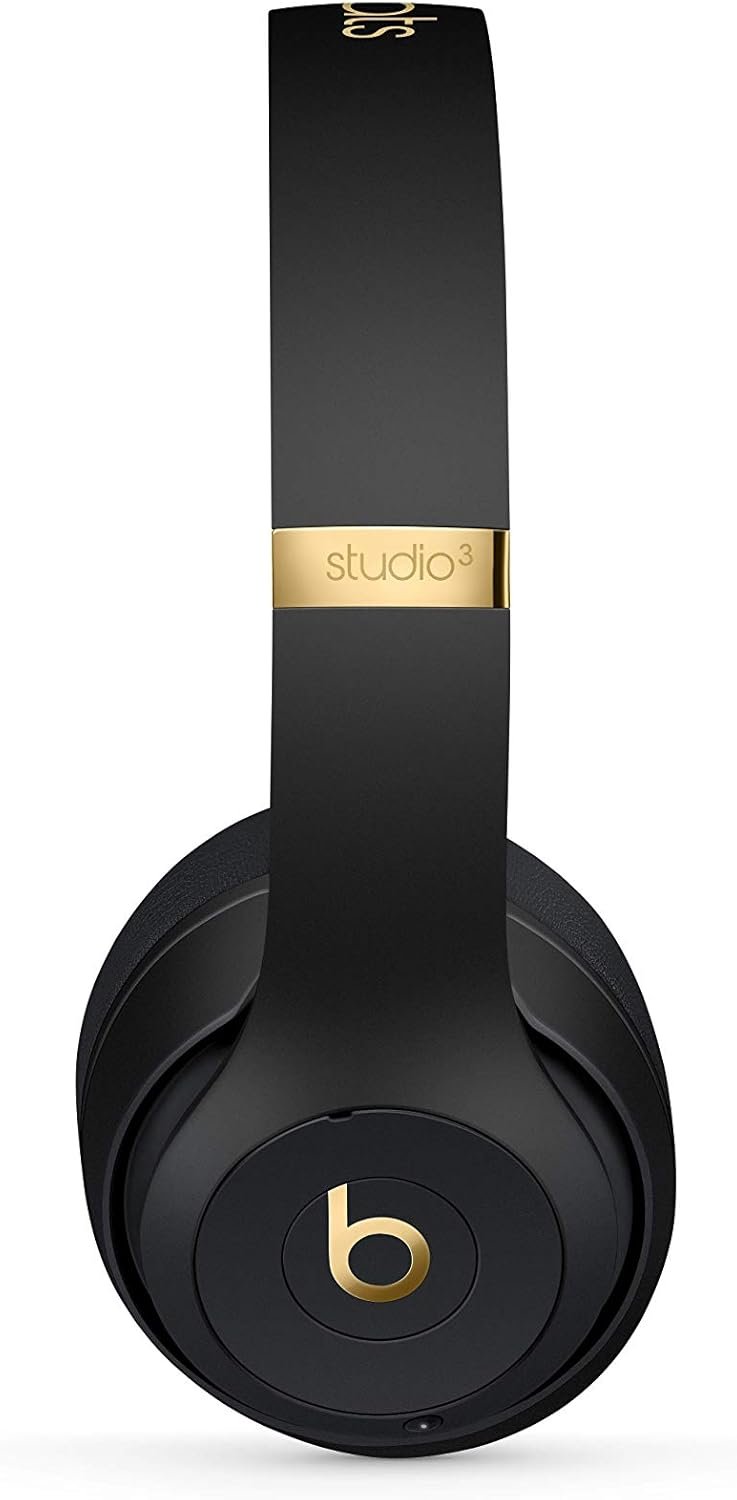 Beats Studio3 Wireless Over-Ear Headphones The beats Skyline Collection - Midnight Black (Renewed) - Image 2