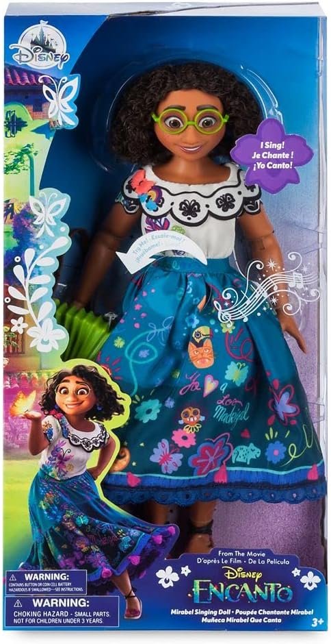 Disney Store Official Mirabel Singing Doll from Encanto - Authentic Toy Figure with Musical Melodies for Fans - Suitable for Ages 3 and Up - Image 5