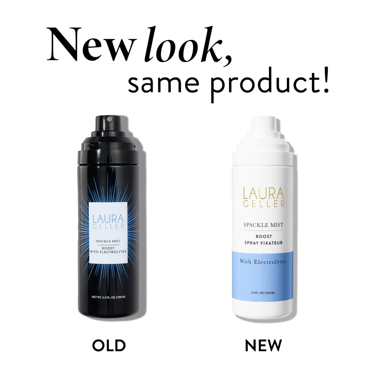 LAURA GELLER NEW YORK Spackle Mist Boost Setting Spray with Electrolytes - Long-Lasting Makeup Spray with Blue Light Protection - Dewy Skin Makeup Setting Spray - Image 2