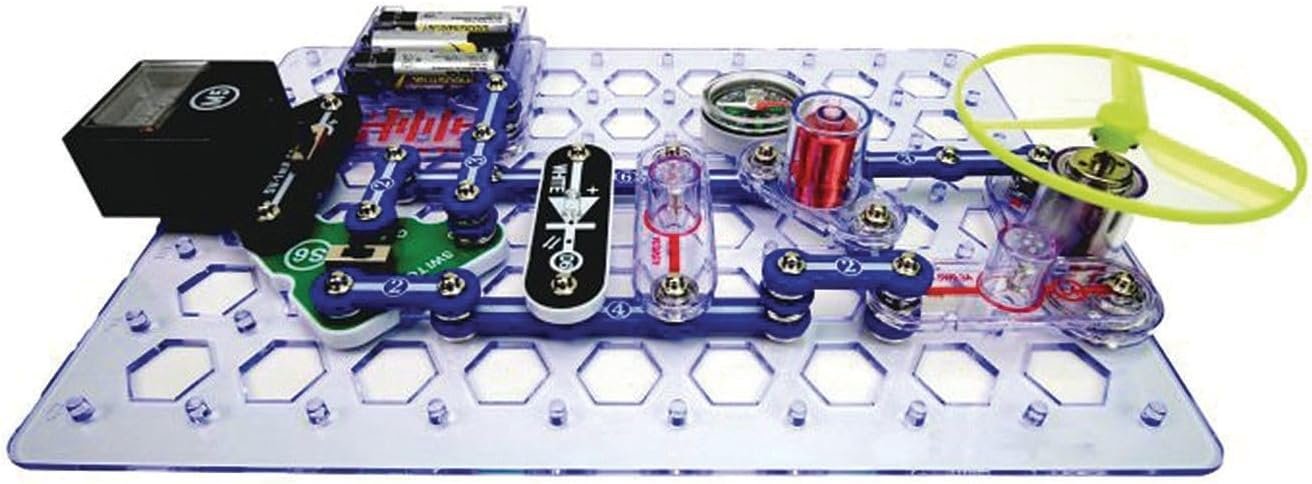 Snap Circuits STEM Electronics Discovery Kit | Explore Magnetism & Electronics | Ages 8+ | 85+ Hands-On Projects - Image 4