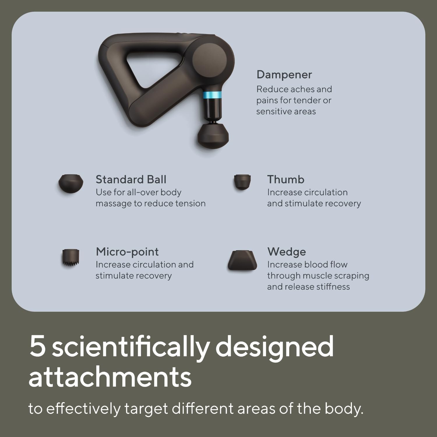 TheraGun Therabody Elite (5th Generation) - Handheld Deep Tissue Massage Gun - Bluetooth Enabled Percussion & Personal Massager for Pain Relief in Neck, Back, Leg, Hand, Shoulder and Foot - Image 4