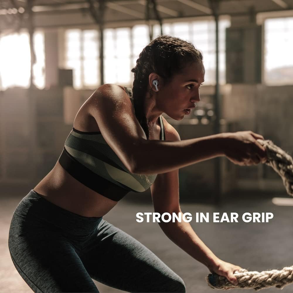 Foam Masters Ultra-Premium Memory Foam Ear Tips for AirPods Pro 1st & 2nd Gen | 3 Pairs | New Ver. | Secure Fit | Super Comfort | Better Noise Cancel | Replacement Buds (Assorted S/M/L, Black) - Image 3