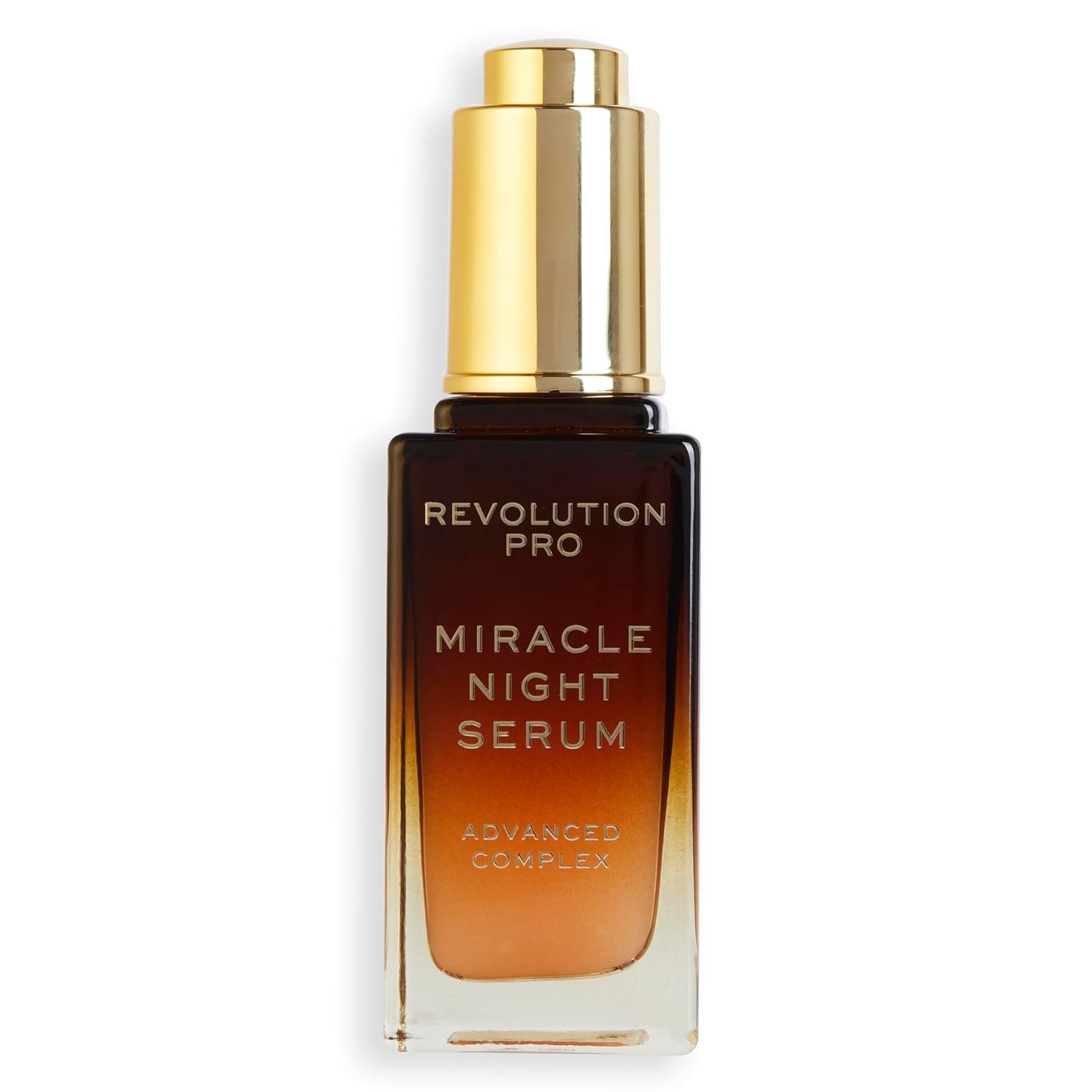 Revolution Pro Miracle Night Rescue Serum Advanced Complex, Overnight Face Serum, Smooths & Plumps Skin with Hyaluronic Acid & Peptides, 1 oz - Image 2