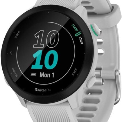 Garmin Forerunner 55 Blanco/42mm Smartwatch Running/GPS/Monitor De Heart Rate