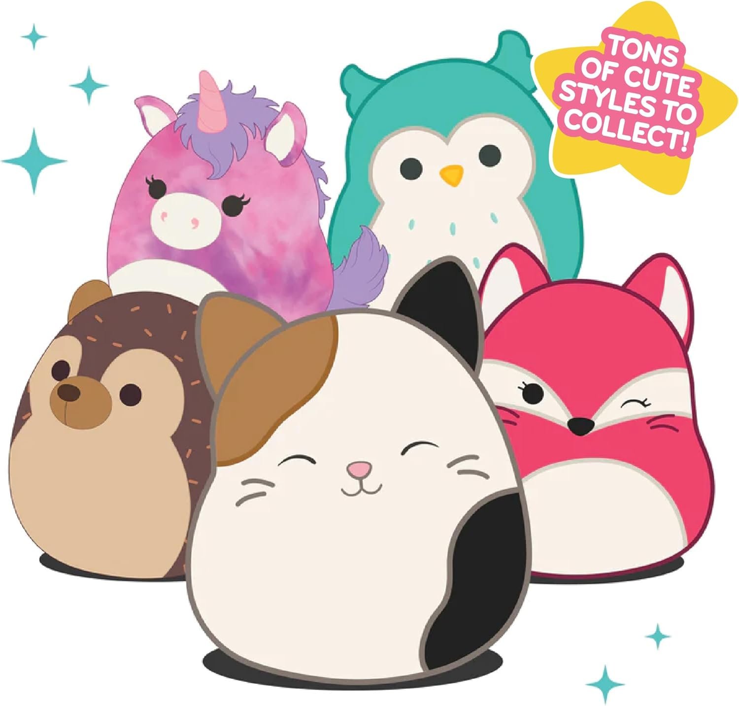 Squishmallows Original 10-Inch Eden The Purple Bigfoot - Official Jazwares Plush - Collectible Soft & Squishy Big Foot Stuffed Animal Toy - Add to Your Squad - Gift for Kids, Girls & Boys - Image 6