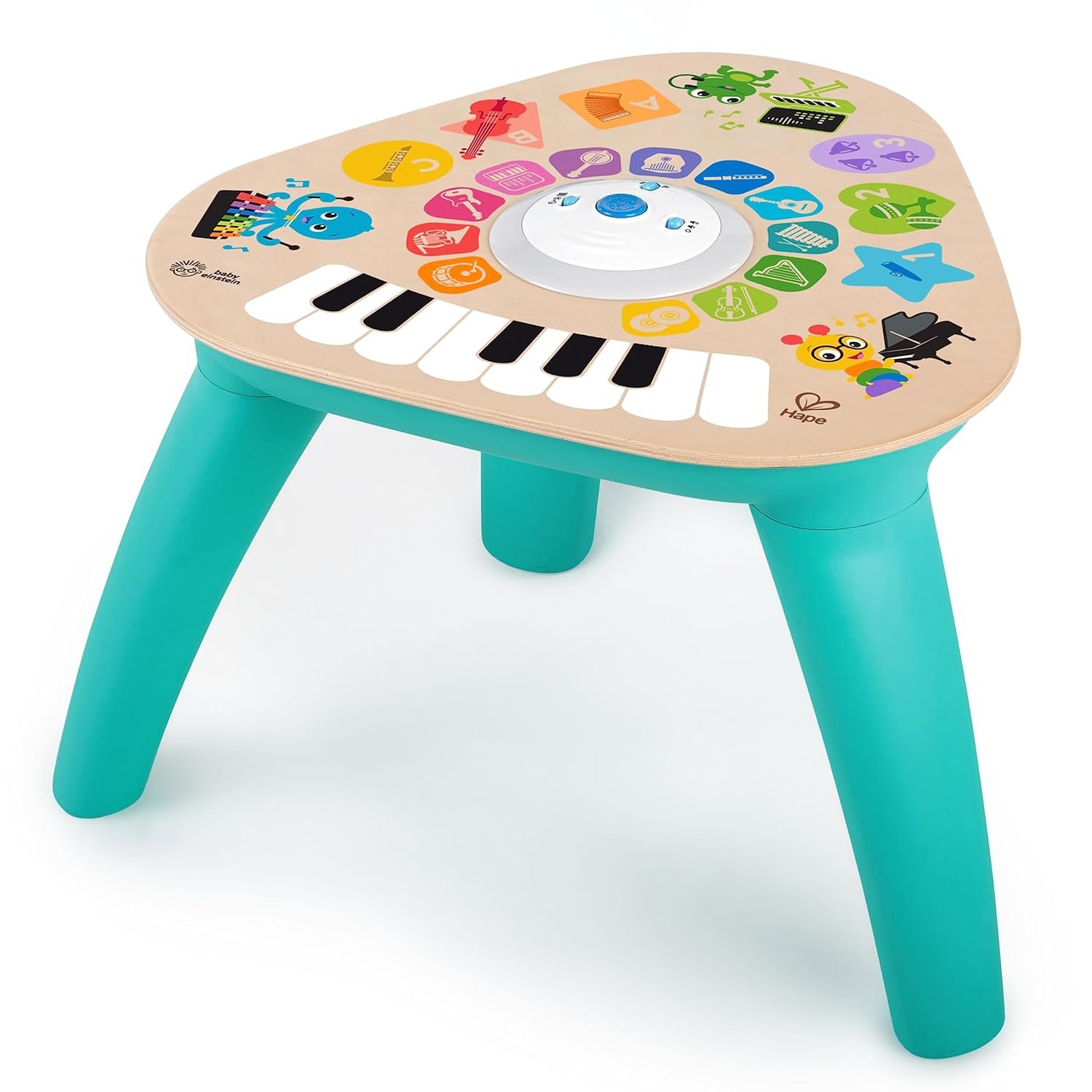 Baby Einstein Clever Composer Tune Table Magic Touch Electronic Wooden Activity Toddler Toy, Ages 6 Months + - Image 8