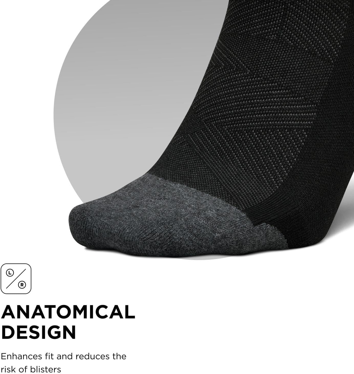 Feetures Elite Max Cushion Quarter Sock- Athletic Running Socks for Men & Women, Targeted Compression, Moisture Wicking - Image 4