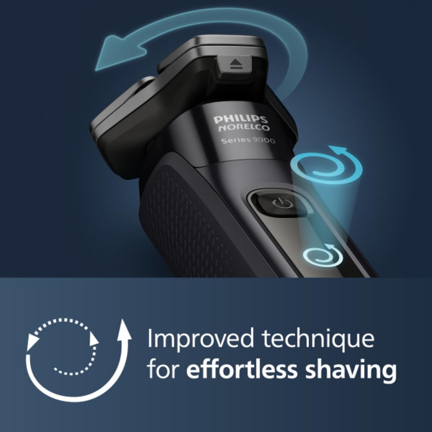 Philips Shaver Series 9000 Wet and Dry Electric Shaver, with Lift and Cut Shaving System and SenseIQ Technology, Pop-up Trimmer - Image 6