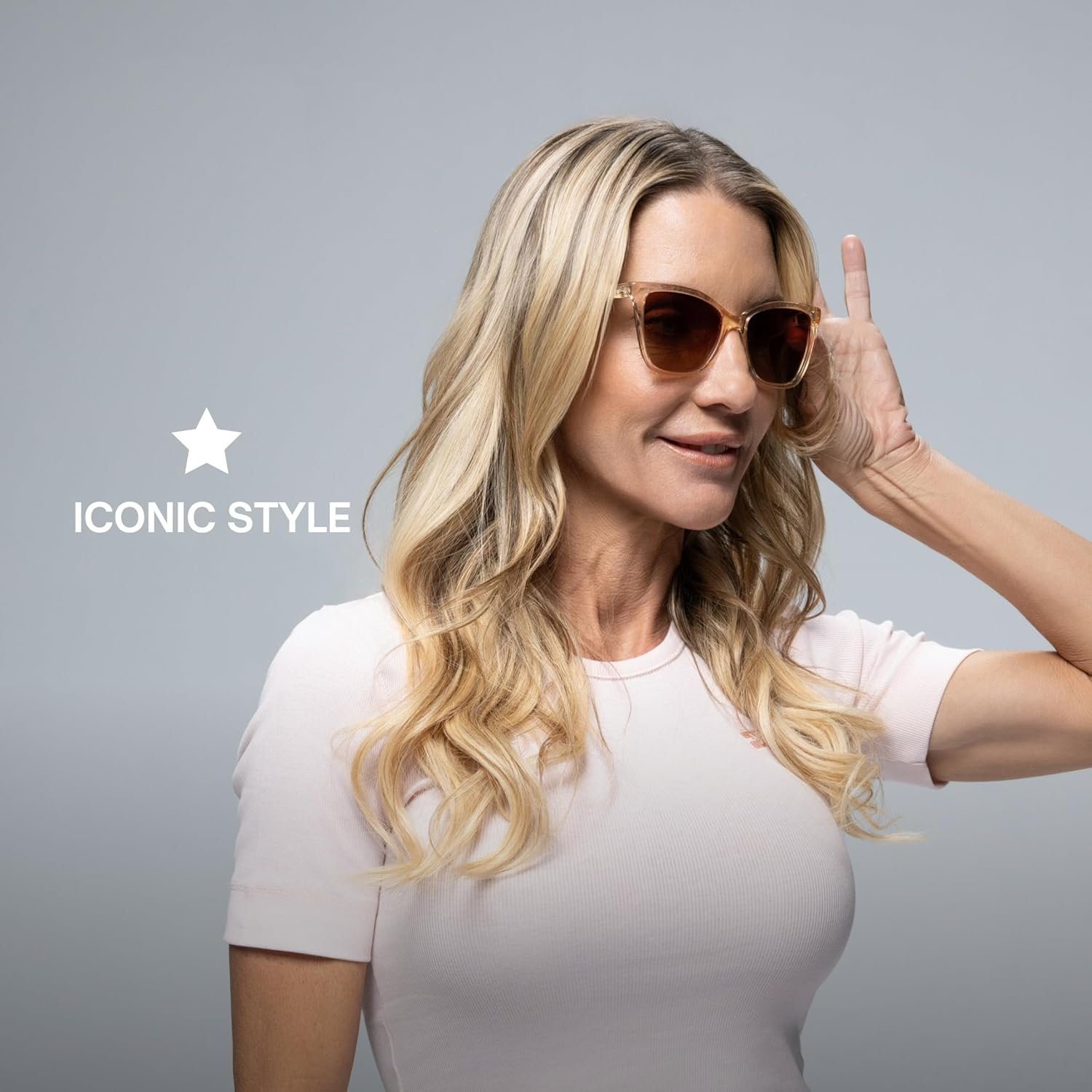 Lucyd Lyte (2025 Version) Smart Glasses for Women Bluetooth Smart Eyewear with UV400 Polarized Lenses, Open Ear Speakers & Microphone Millennia (Standard) - Image 6