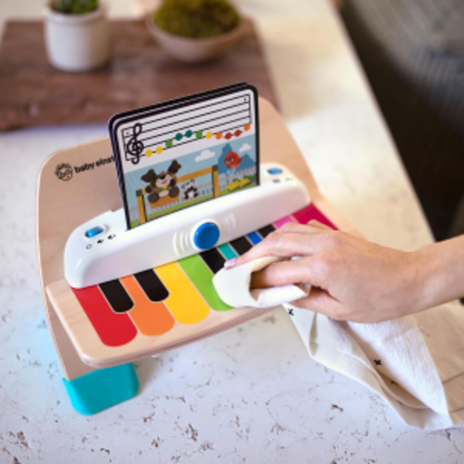 Baby Einstein and Hape Magic Touch Piano Wooden Musical Toddler Toy, Age 6 Months and Up - Image 24