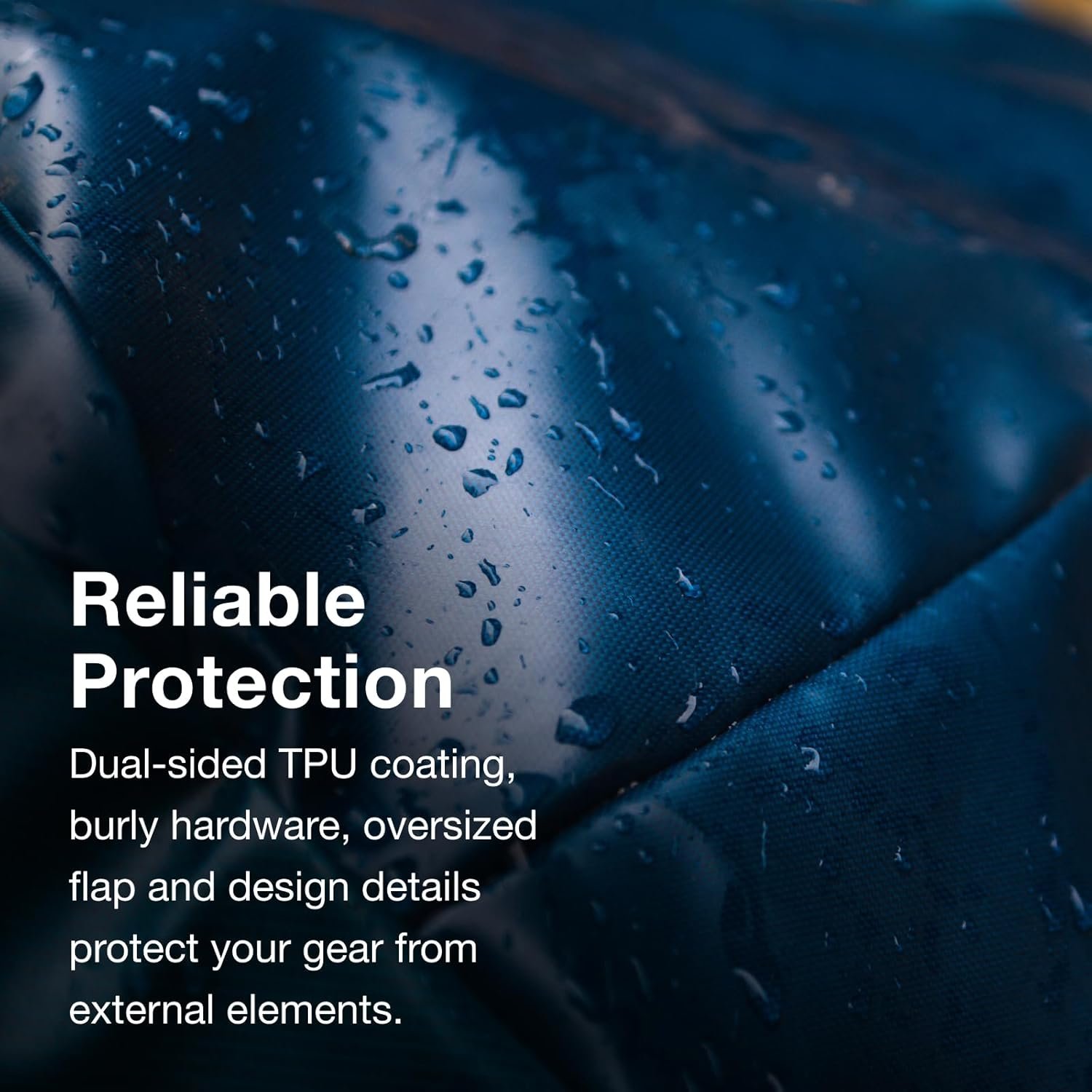 Osprey Transporter 40L Travel Duffel Bag, Black - Image 3