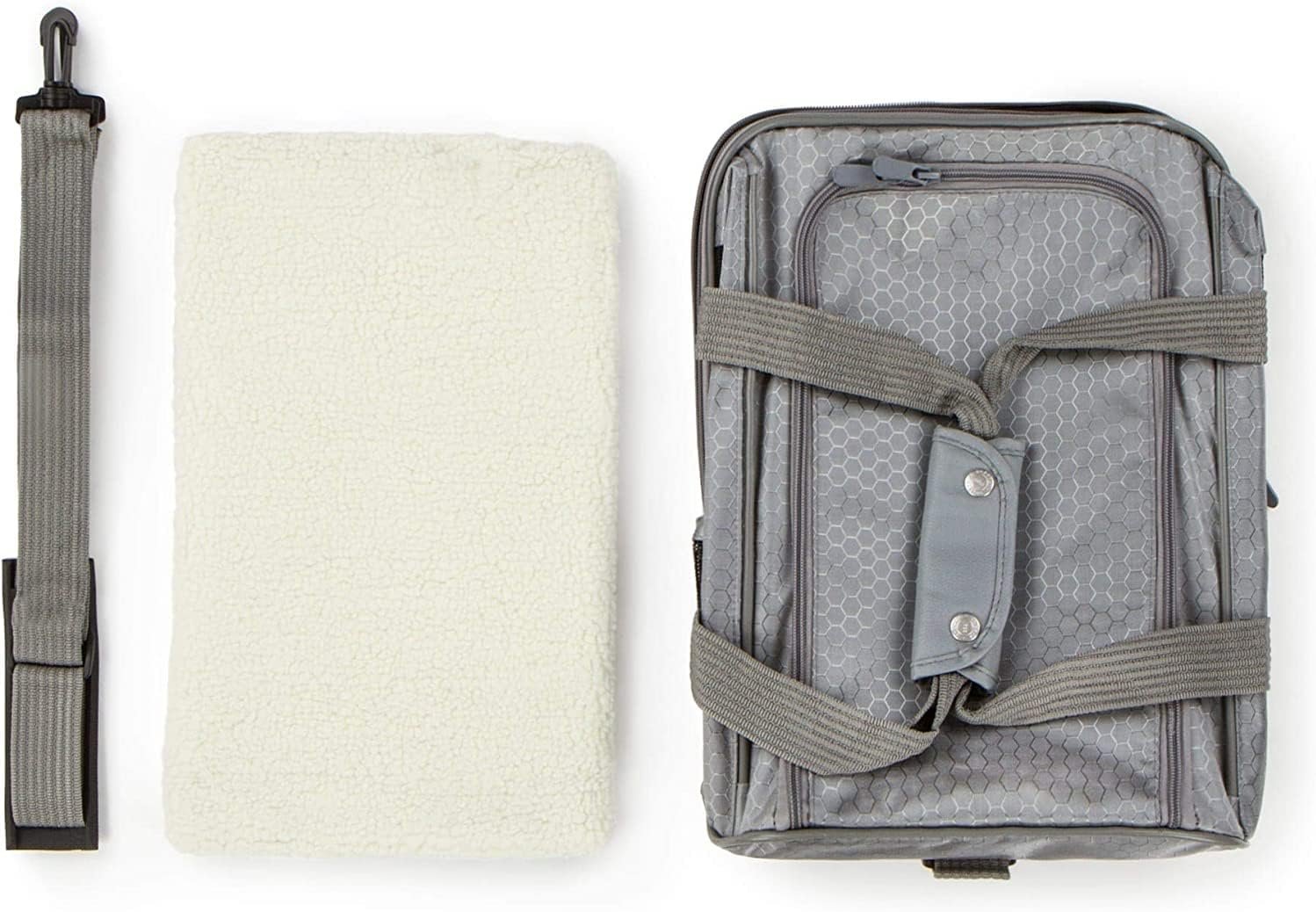 Sherpa To Go Travel Pet Carrier, Airline Approved & Guaranteed On Board - Gray, Medium - Image 11