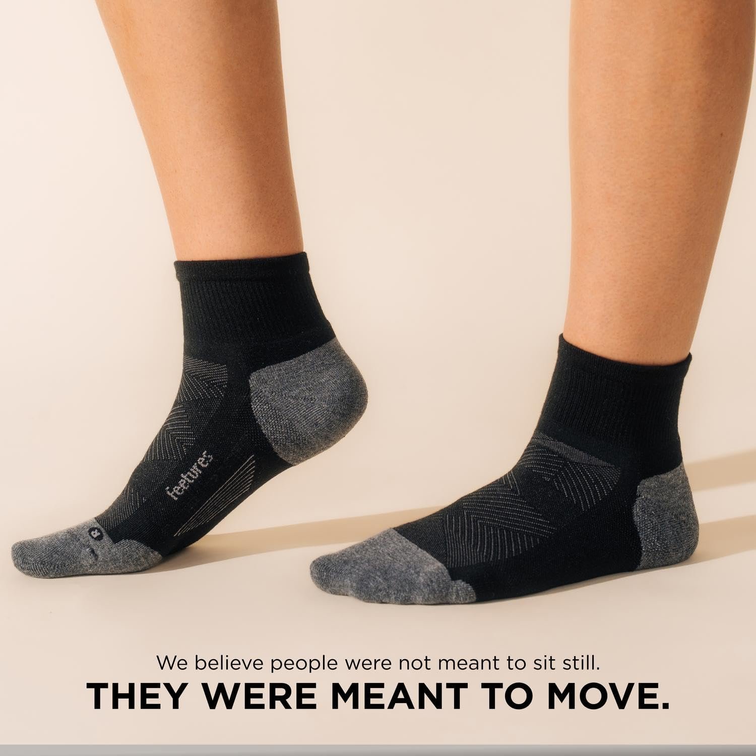 Feetures Elite Max Cushion Quarter Sock- Athletic Running Socks for Men & Women, Targeted Compression, Moisture Wicking - Image 6