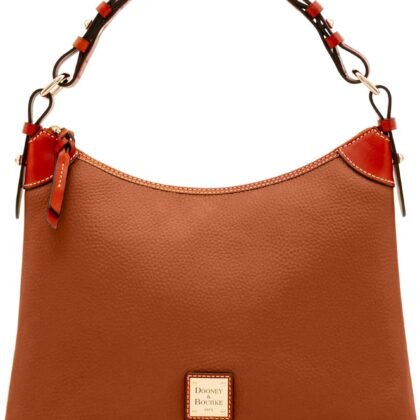 Dooney & Bourke Shoulder Bags for Women, Large Leather Hobo Handbag with Adjustable Strap
