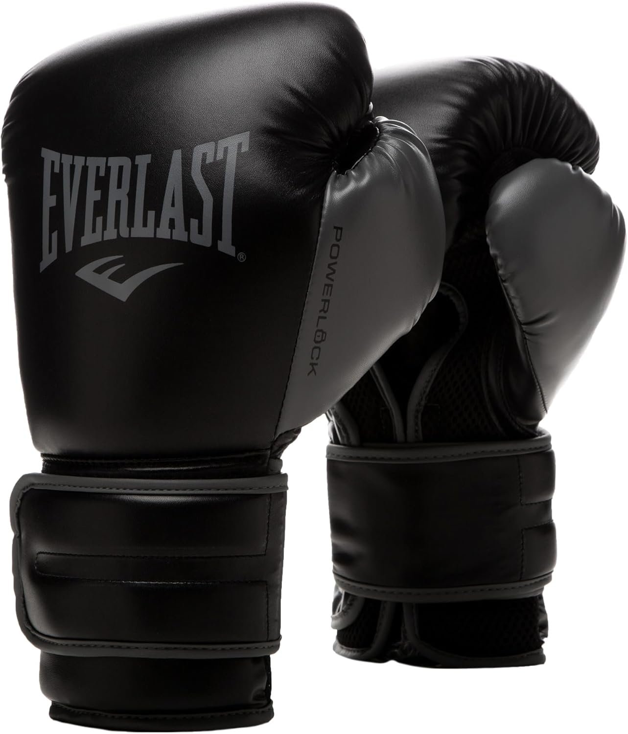 Everlast Powerlock 2 Hook & Loop Boxing Gloves | Fight Training Gloves | Hook and Loop with Durable Hand & Wrist Support | Heavy Bag & Fitness Training