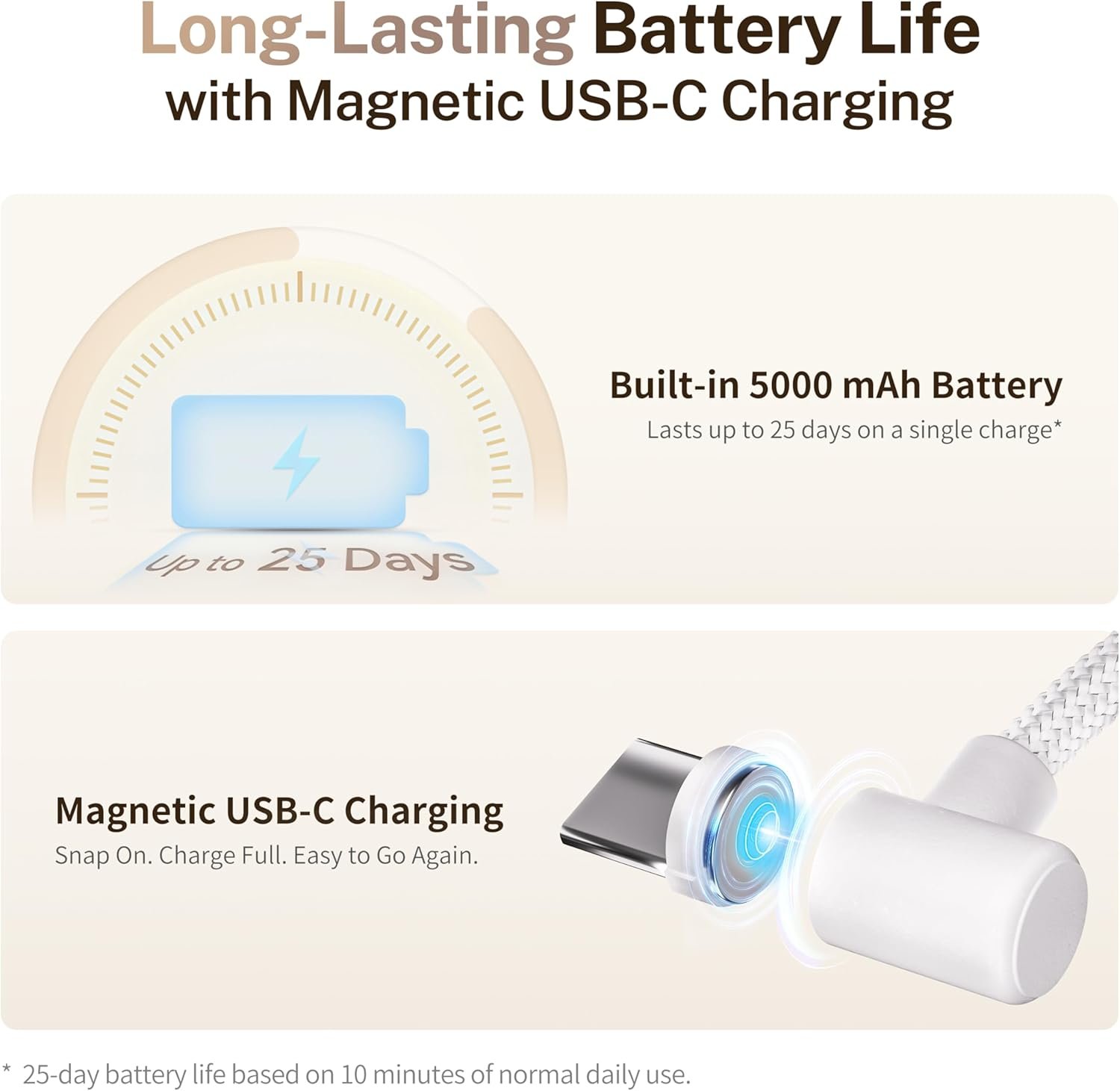 Enabot EBO ROLA Mini FamilyBot 2K Pet Camera Robot: Movable Indoor Camera Battery-Powered with Phone App, One-Touch Call, 2-Way Talk, Night Vision, Motion Detection, Video Recording - Image 6