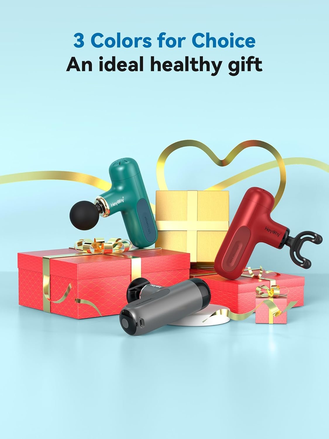 Super Mini Massage Gun, Percussion Deep Tissues Muscle Massager, Compact Sports Travel Massage Gun, Portable Handheld Massager for Office Gifts for Her, Home, Athletes - Image 6