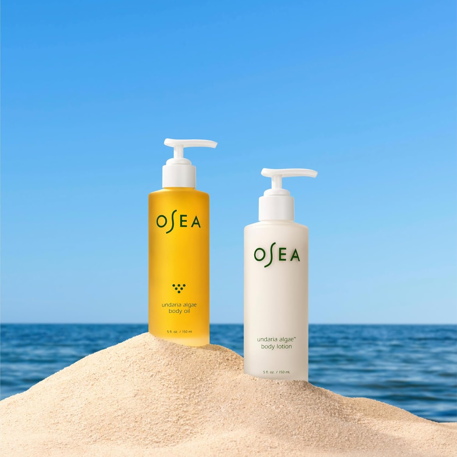 OSEA Undaria Body Bestsellers Full Size Set – Limited Edition Holiday Bundle - Includes Undaria Algae™ Body Oil 5oz & Undaria Algae™ Body Lotion 5oz – Hydrating & Firming Body Care - Image 3