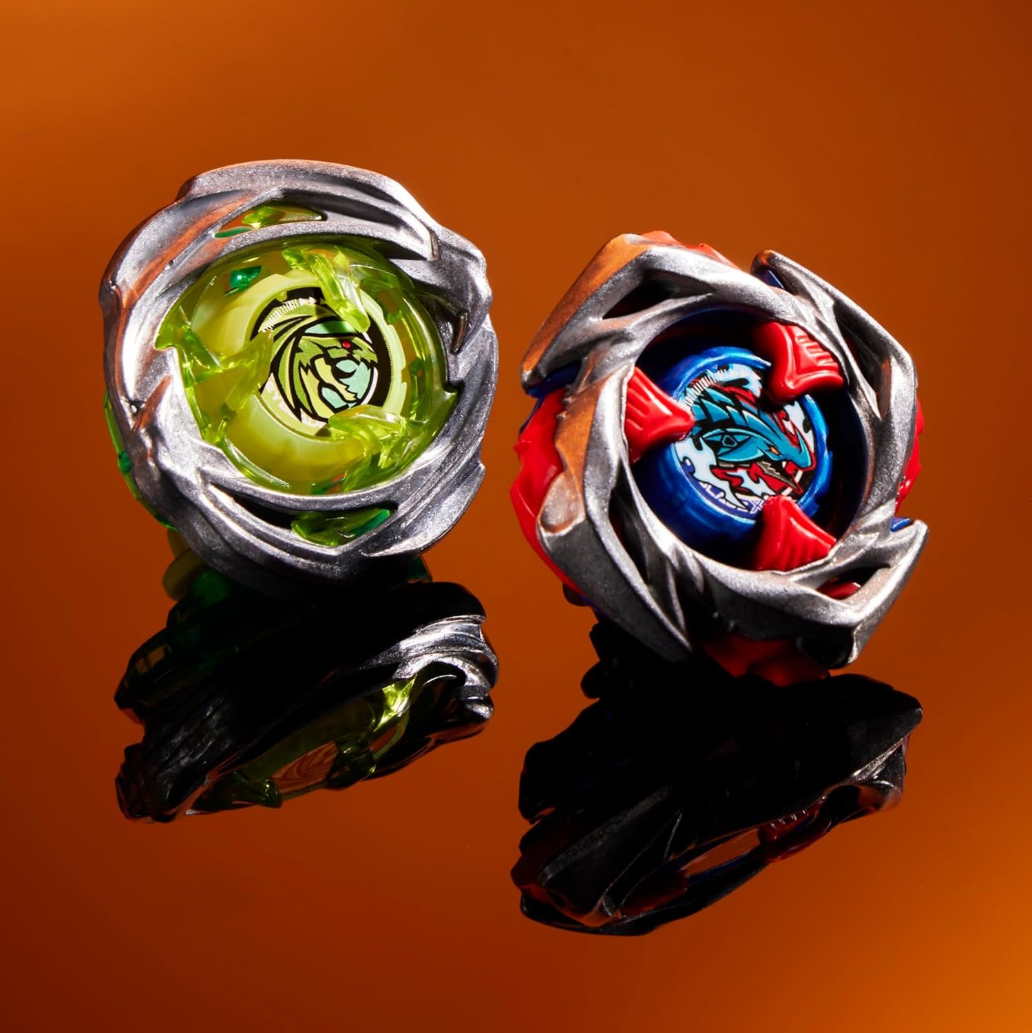 Beyblade X Drop Attack Battle Set with Beystadium Arena, 2 Takara Tomy Tops & Launchers, Impact Drake 9-60LR & Hover Wyvern 3-85N, Battling Game Toys, Kids, Ages 8+ - Image 3