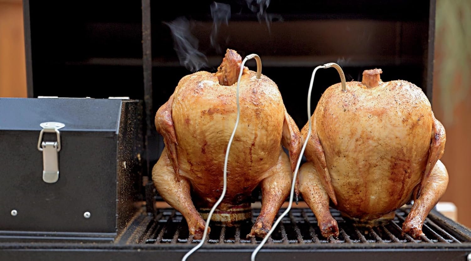 Freedom Stoves Portable Pellet Grill Smoker: Off-Grid BBQ for Camping & Tailgating, Fits Full Racks or Beer Can Chickens, 8.5LB Hopper, Peaked Lid, Dual Probes, 120V & 12V Compatible - Image 4