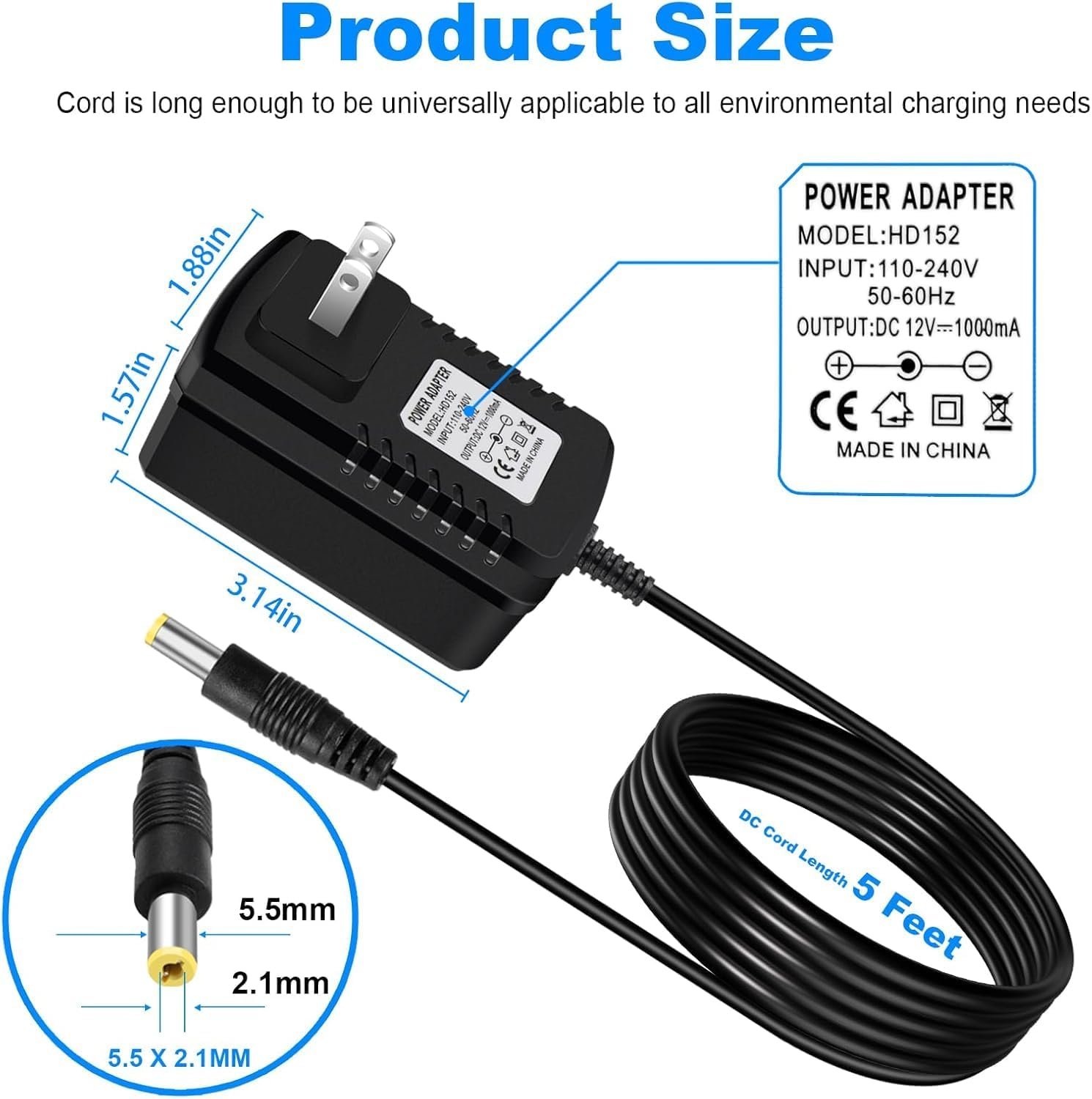 12v 1000mA Charger for Razor Power Core 90 E90 E95 95 Electric Scooter EPunk XLR8R MX125 Dirt Rocket Kidzon Bumper Car Razor Electric Ride On - Image 2
